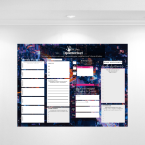 Empowerment Boards- Dry Erase Wall Planners/Action Board