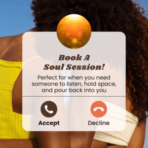 Soul Session- 1:1 Venting Session with our Founder
